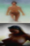 Bath nude woman