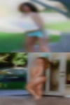 Horny milf masturbates public