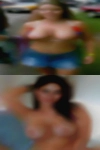 Naked woman having